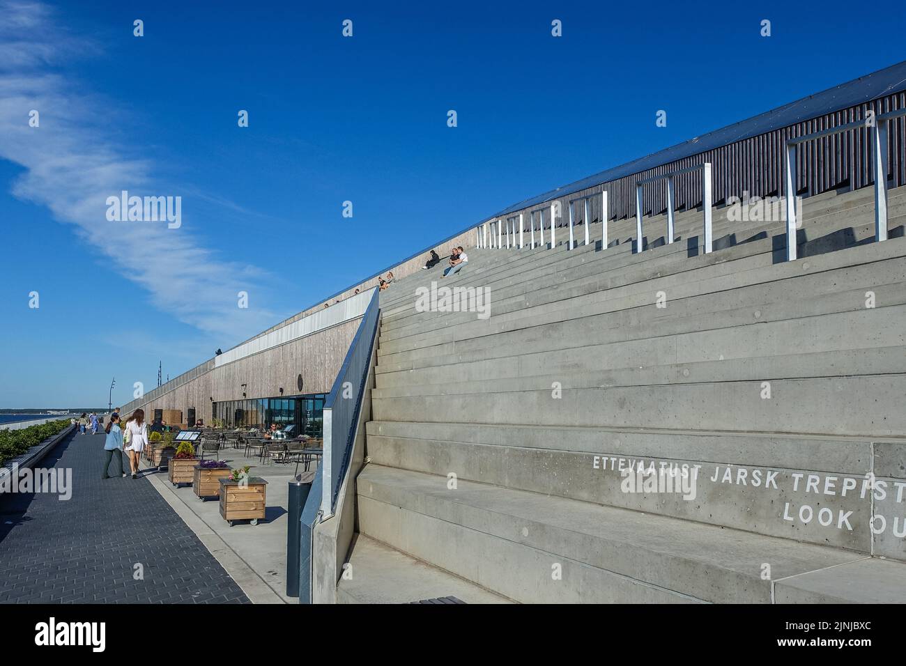 Tallinn, Estonie. 31st juillet 2022. Vue générale du terminal des bateaux de croisière. (Photo de Vadim Pacajev/Sipa USA) crédit: SIPA USA/Alay Live News Banque D'Images