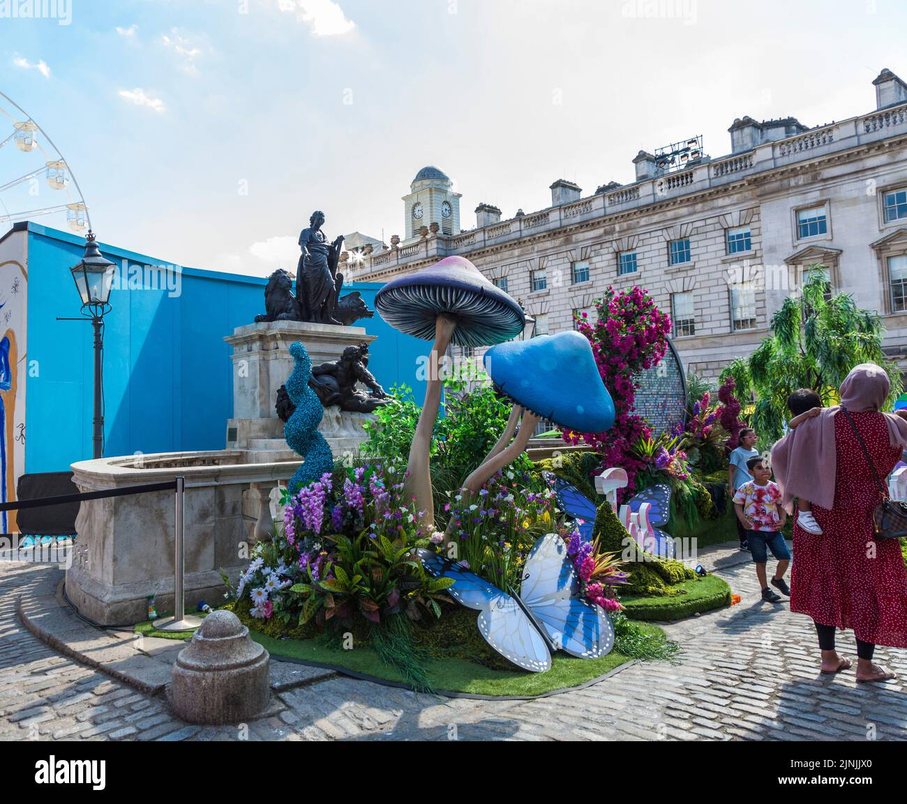 Ce Bright Land à Somerset House à Londres, Angleterre, Royaume-Uni Banque D'Images