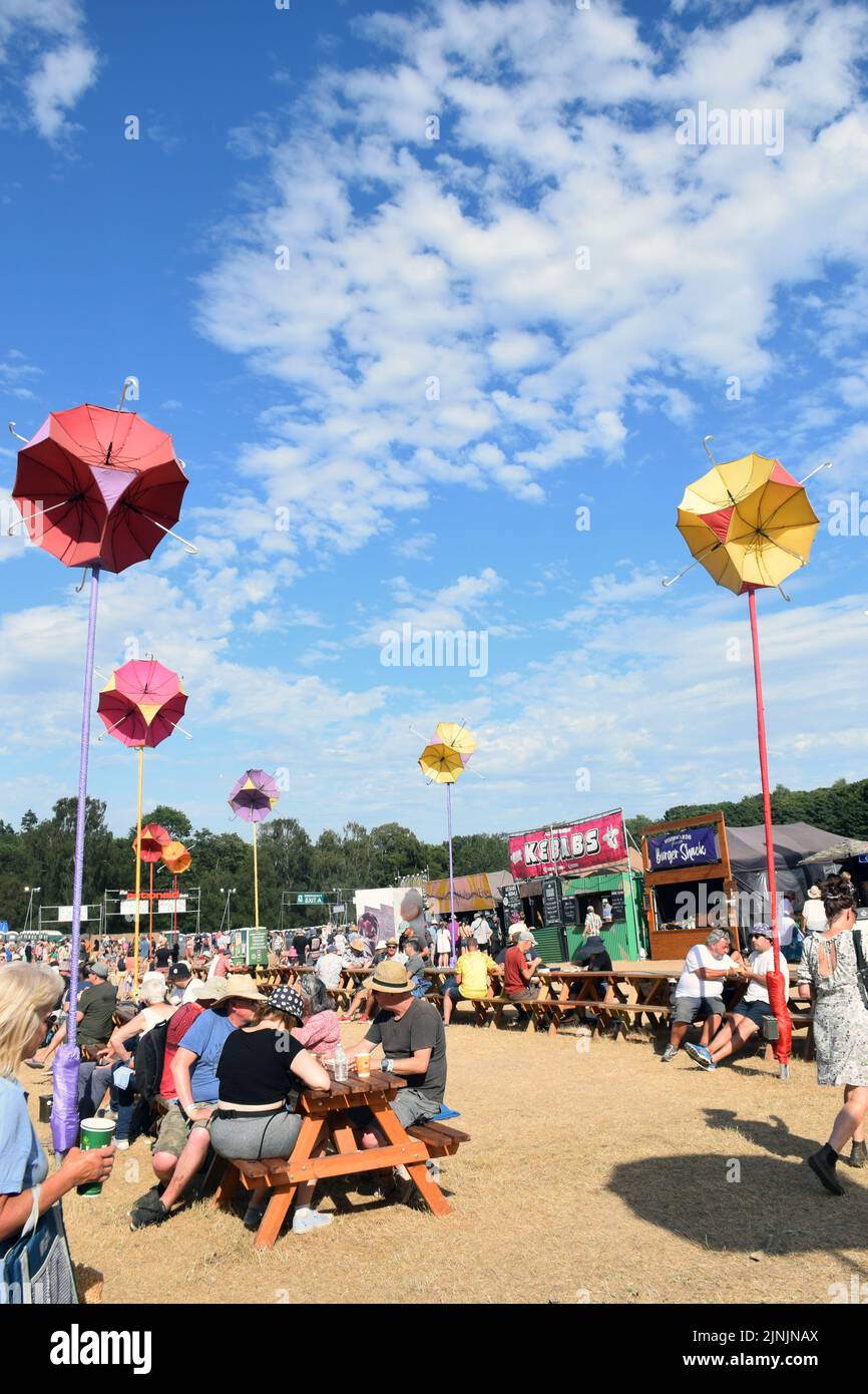 Latitude Festival 2022 juillet, Henham Park, Suffolk, Royaume-Uni Banque D'Images