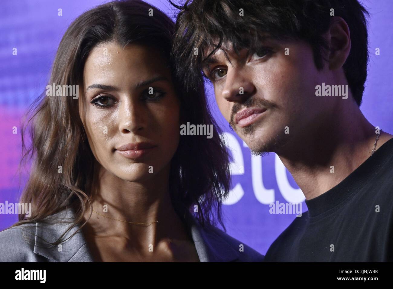 LOSA Angeles, États-Unis. 12th août 2022. Kenya Kinski-Jones (L) et Wwill Peltz assisteront jeudi à 11 août 2022 à l'événement Variety Power of Young Hollywood au NeueHouse Hollywood de Los Angeles. Photo de Jim Ruymen/UPI crédit: UPI/Alay Live News Banque D'Images