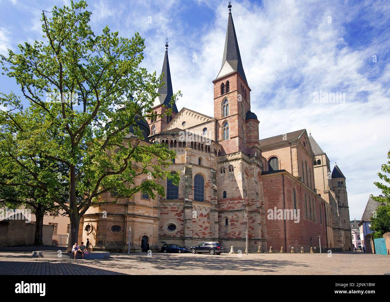Cathédrale de Trèves, Saint-Pierre, dôme, site du patrimoine mondial de l'UNESCO, Trèves, Rhénanie-Palatinat, Allemagne, Europe Banque D'Images