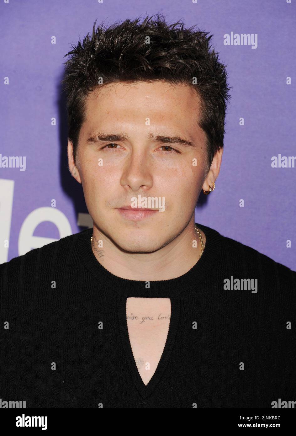 HOLLYWOOD, CA - 11 AOÛT : Brooklyn Peltz Beckham assiste à la fête du pouvoir du jeune Hollywood 2022 de Variety présentée par Facebook Gaming à NeueHouse Hollywood sur 11 août 2022 à Los Angeles, Californie. Crédit Jeffrey Mayer/JTMPhotos/MediaPunch Banque D'Images