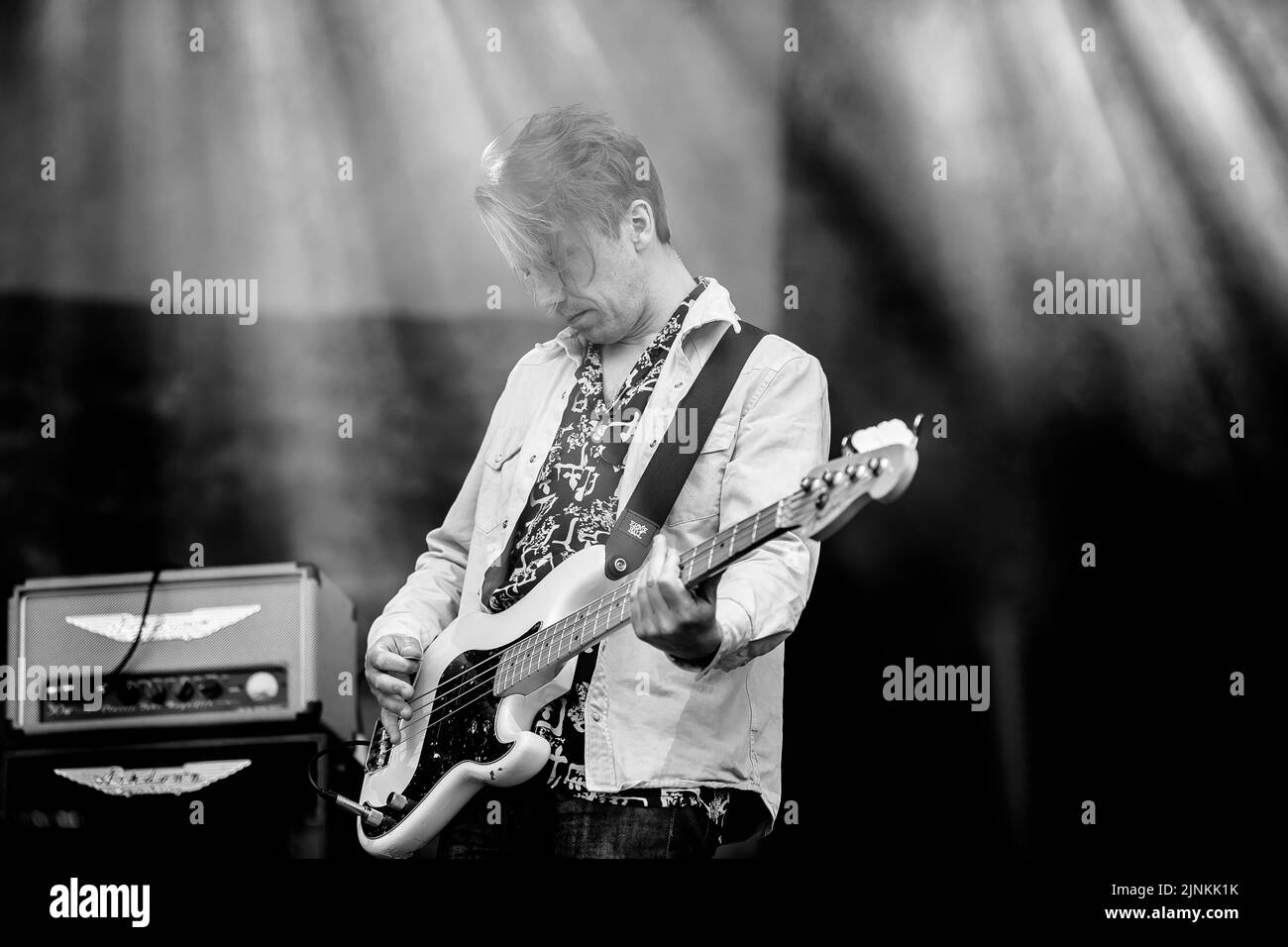 The Vaccines Performing at Eirias Stadium à Colwyn Bay, dans le nord du pays de Galles, le 18th juin 2022. Banque D'Images