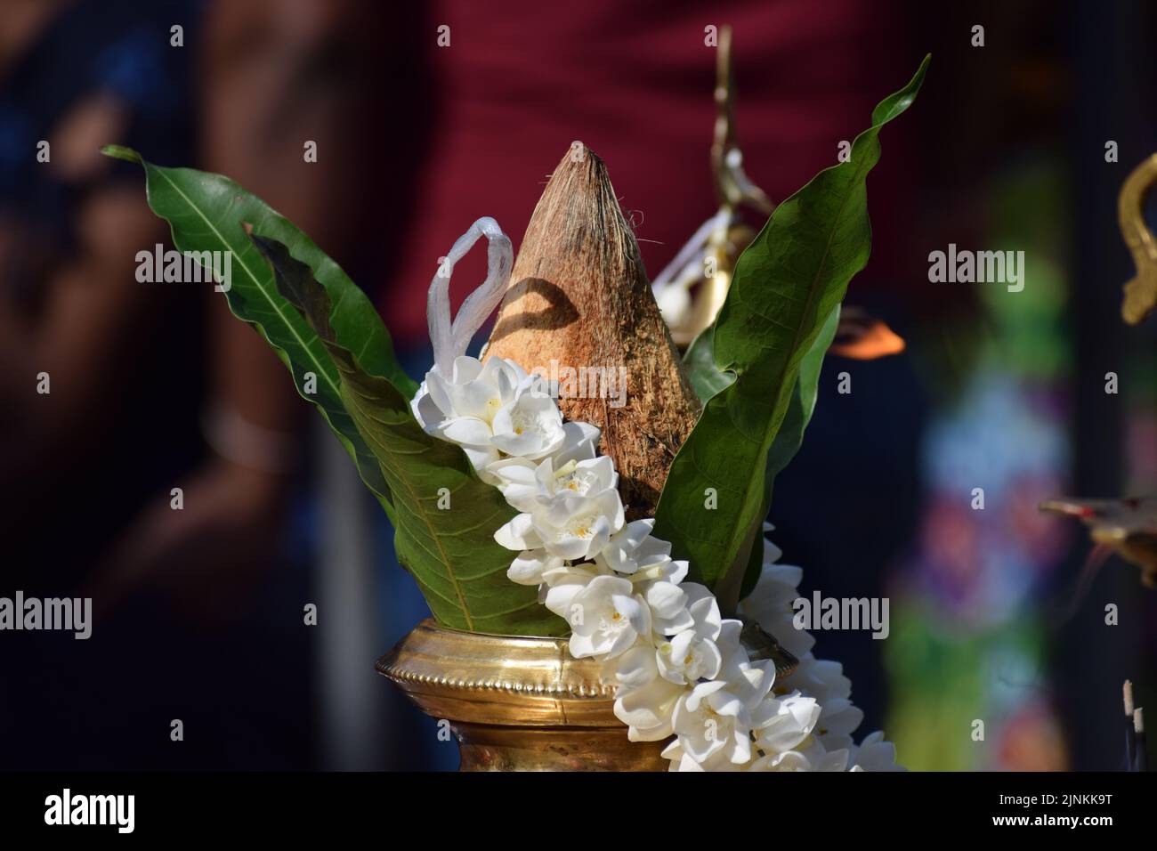 Décoration thaï pongal Banque D'Images