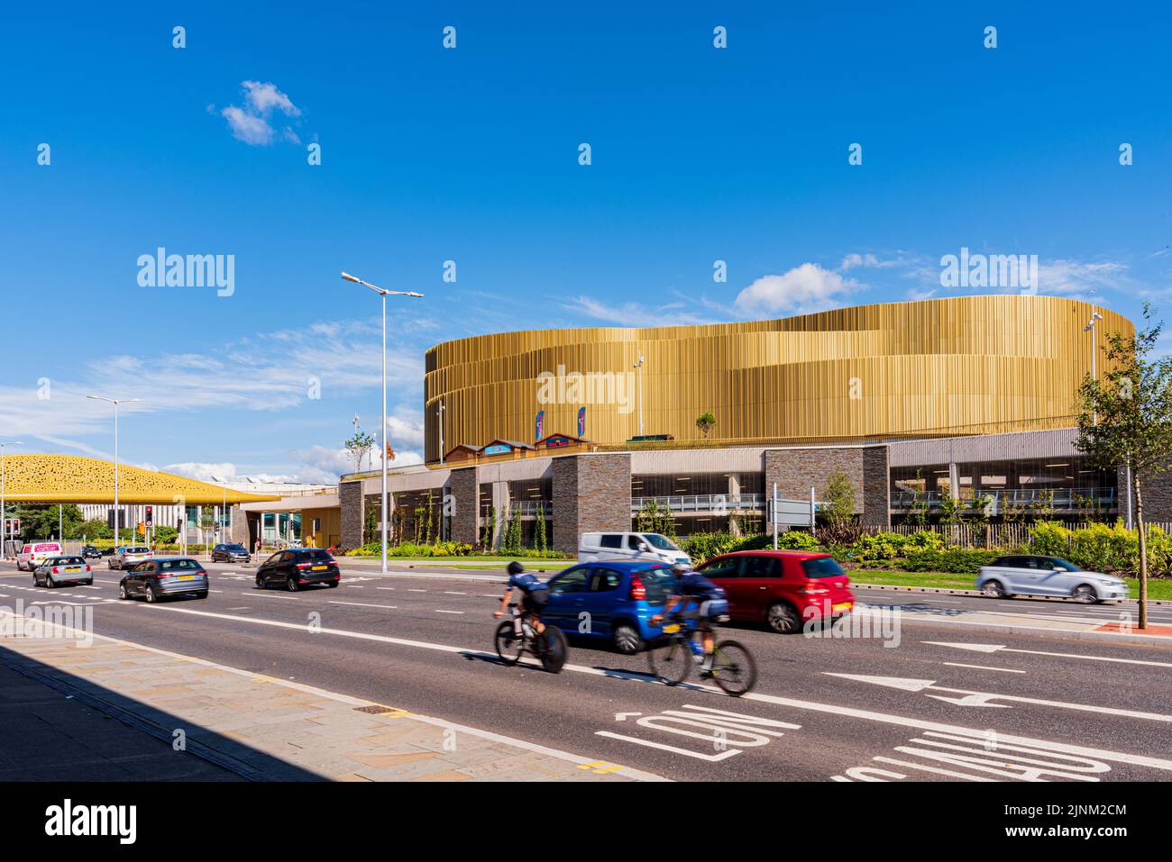 La nouvelle Swansea Arena à COPR Bay, Swansea Banque D'Images