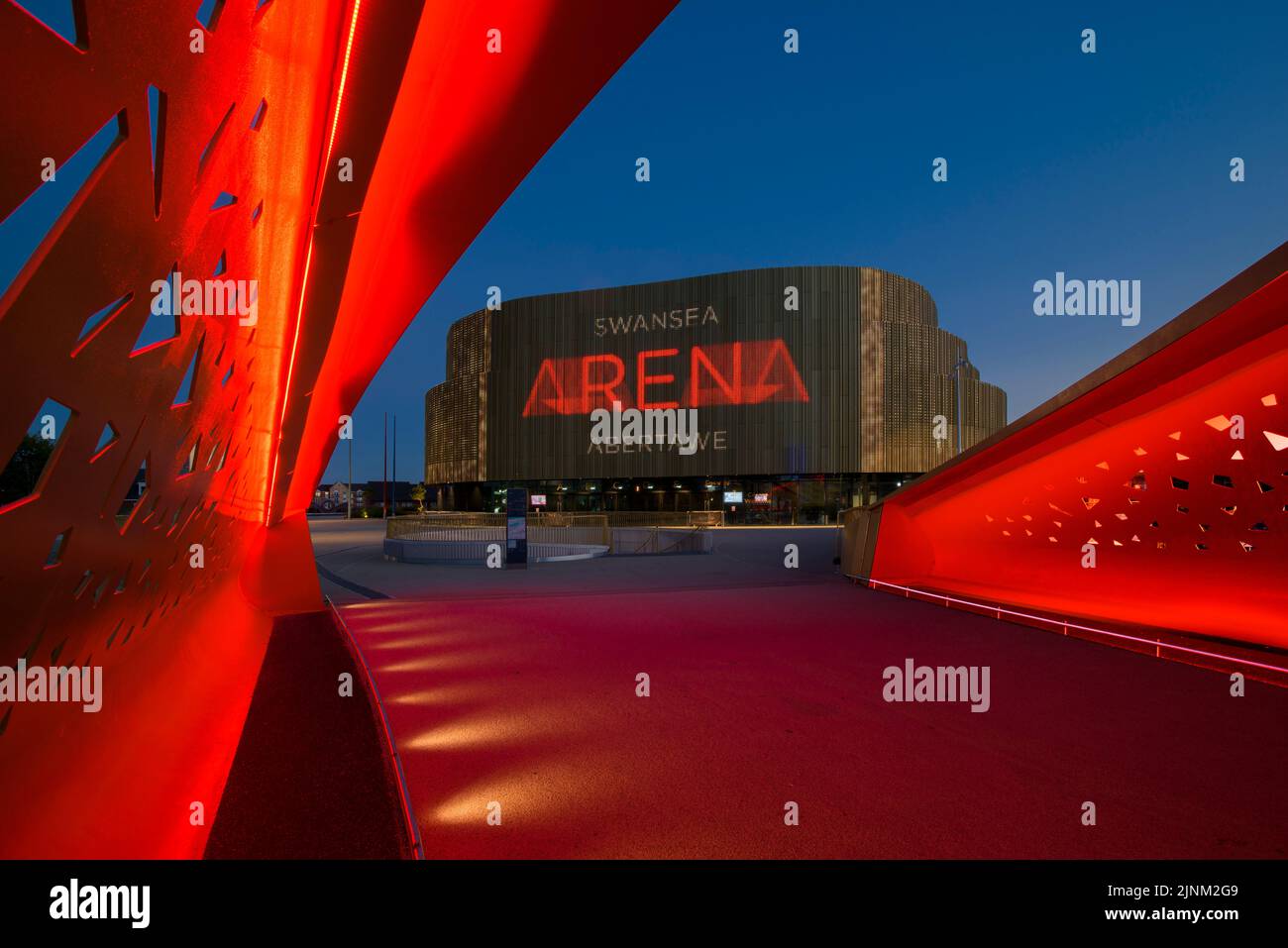 La nouvelle Swansea Arena à COPR Bay, Swansea Banque D'Images