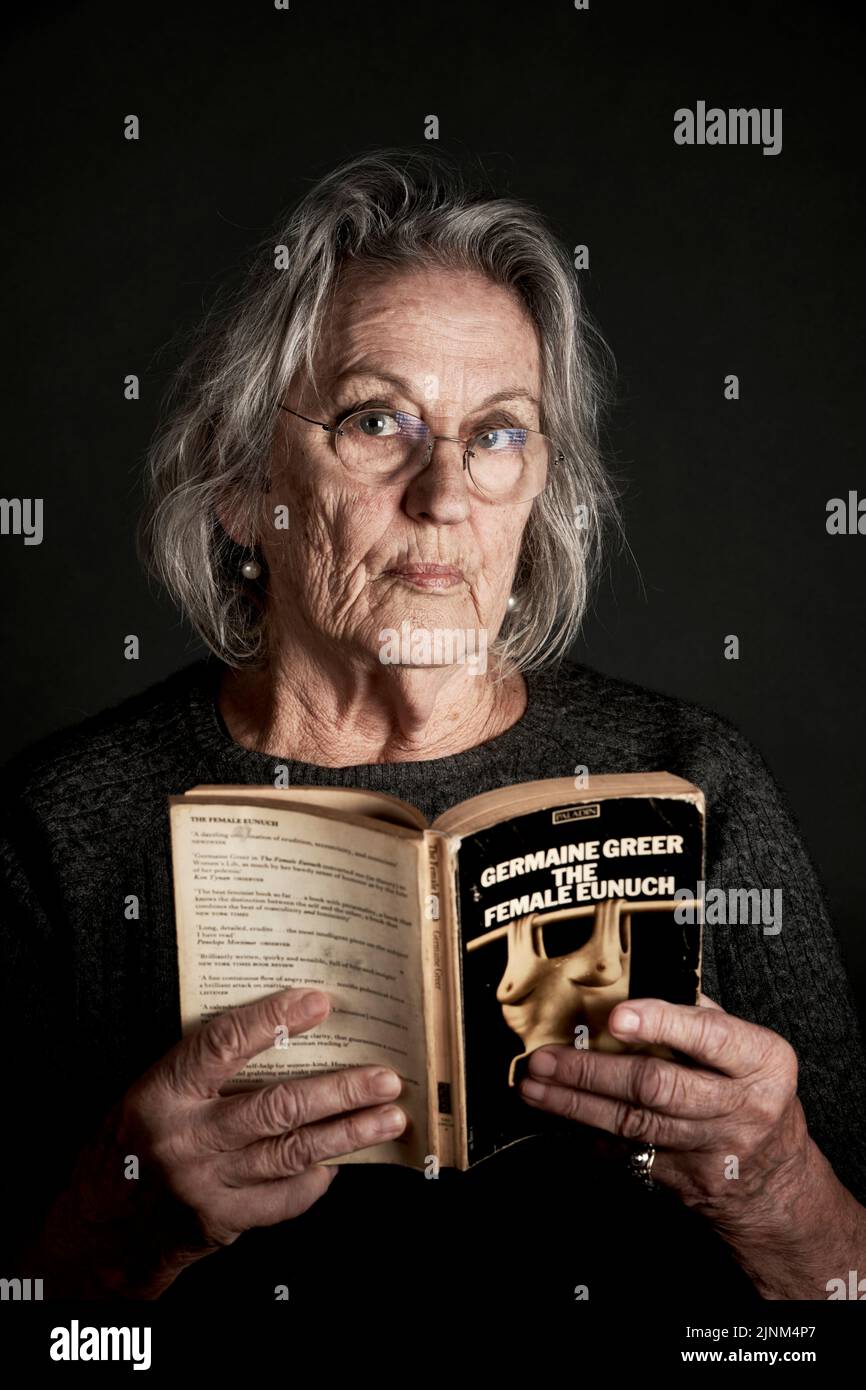 Germaine Greer Banque D'Images