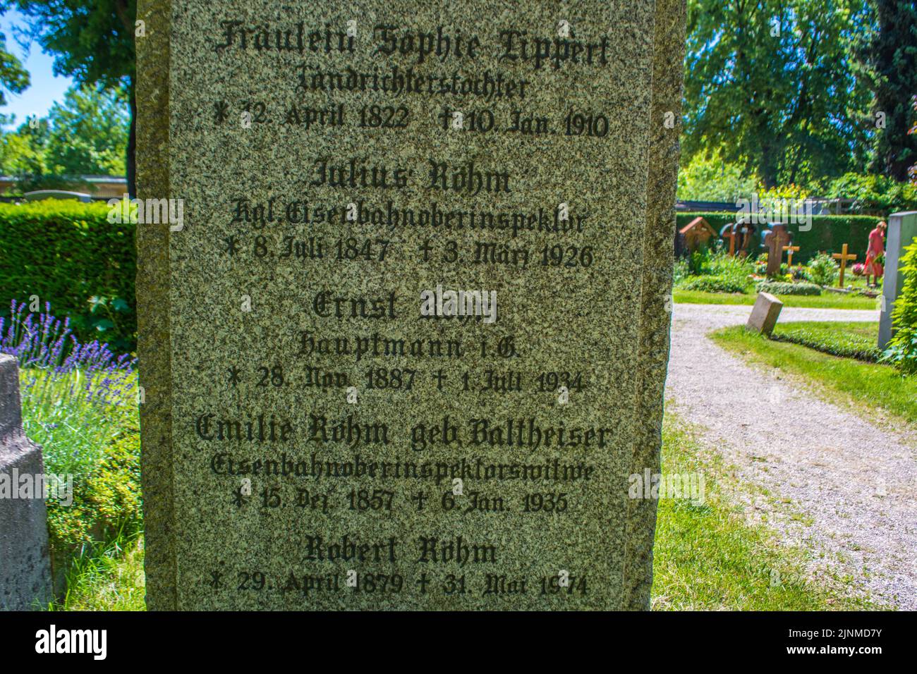 Tombe d'Ernst Roehm Banque D'Images