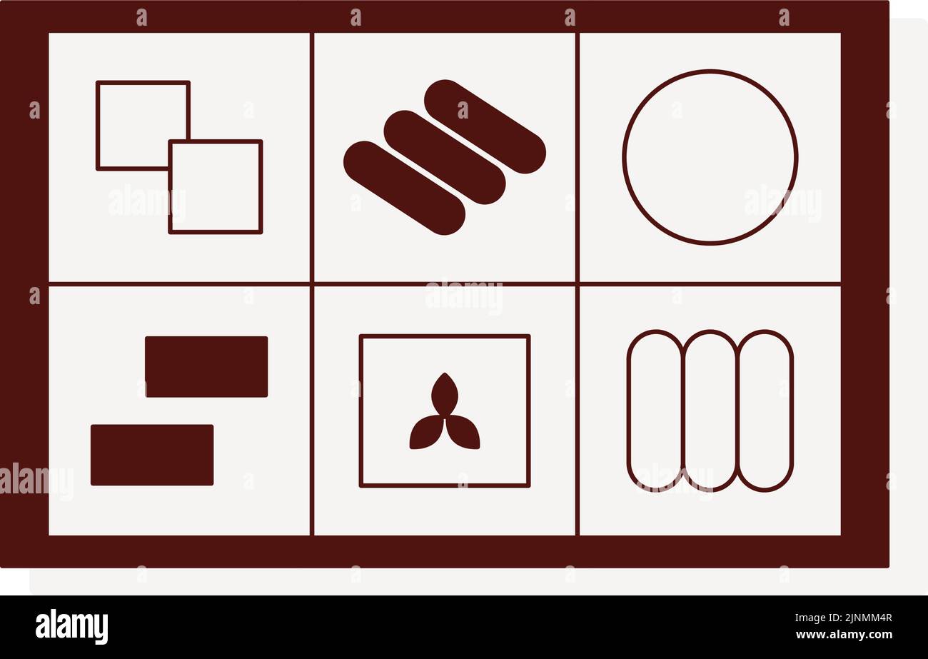 Icône funéraire fine, comportement de réveil Illustration de Vecteur