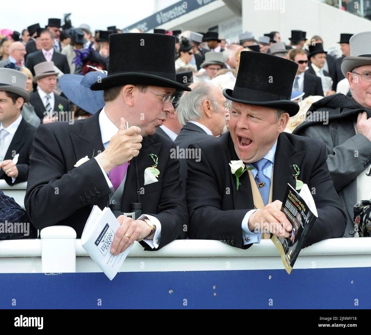 Epsom Derby jour 01.06.13 Banque D'Images
