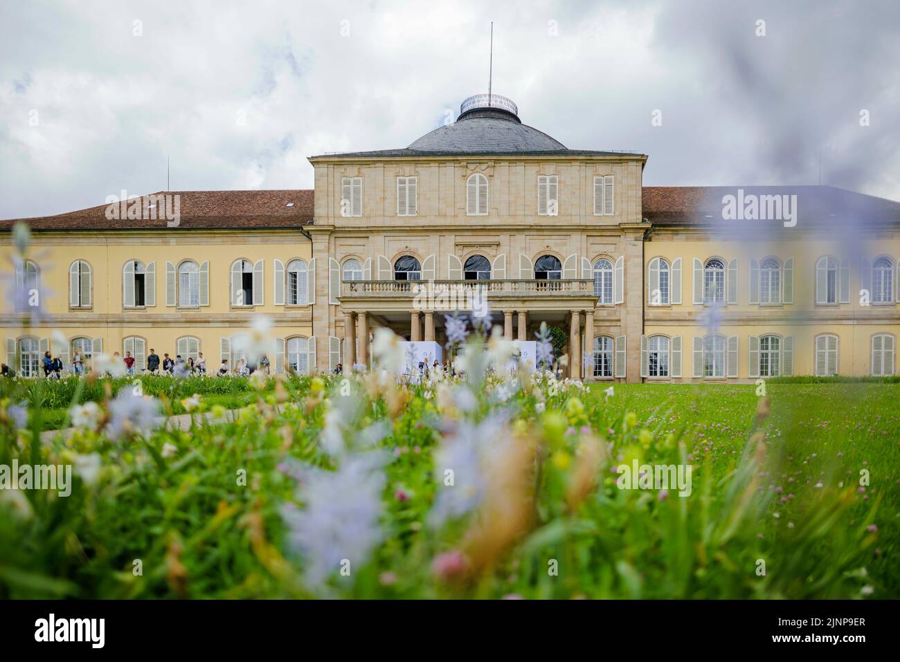 Stuttgart, Allemagne. 13th mai 2022. Photo extérieure du château de Hohenheim à Stuttgart. Stuttgart, 13 mai 2022 Credit: dpa/Alamy Live News Banque D'Images
