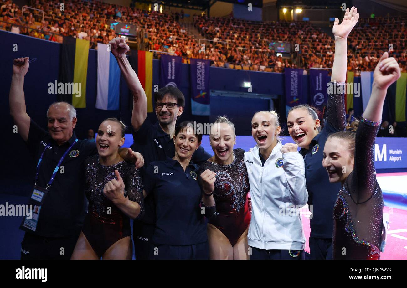 Championnats d'Europe 2022 gymnastique artistique Olympiahalle