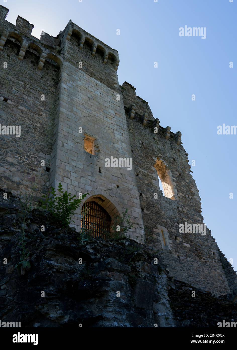 Magnifique château de Chalucet, Limoges France Banque D'Images