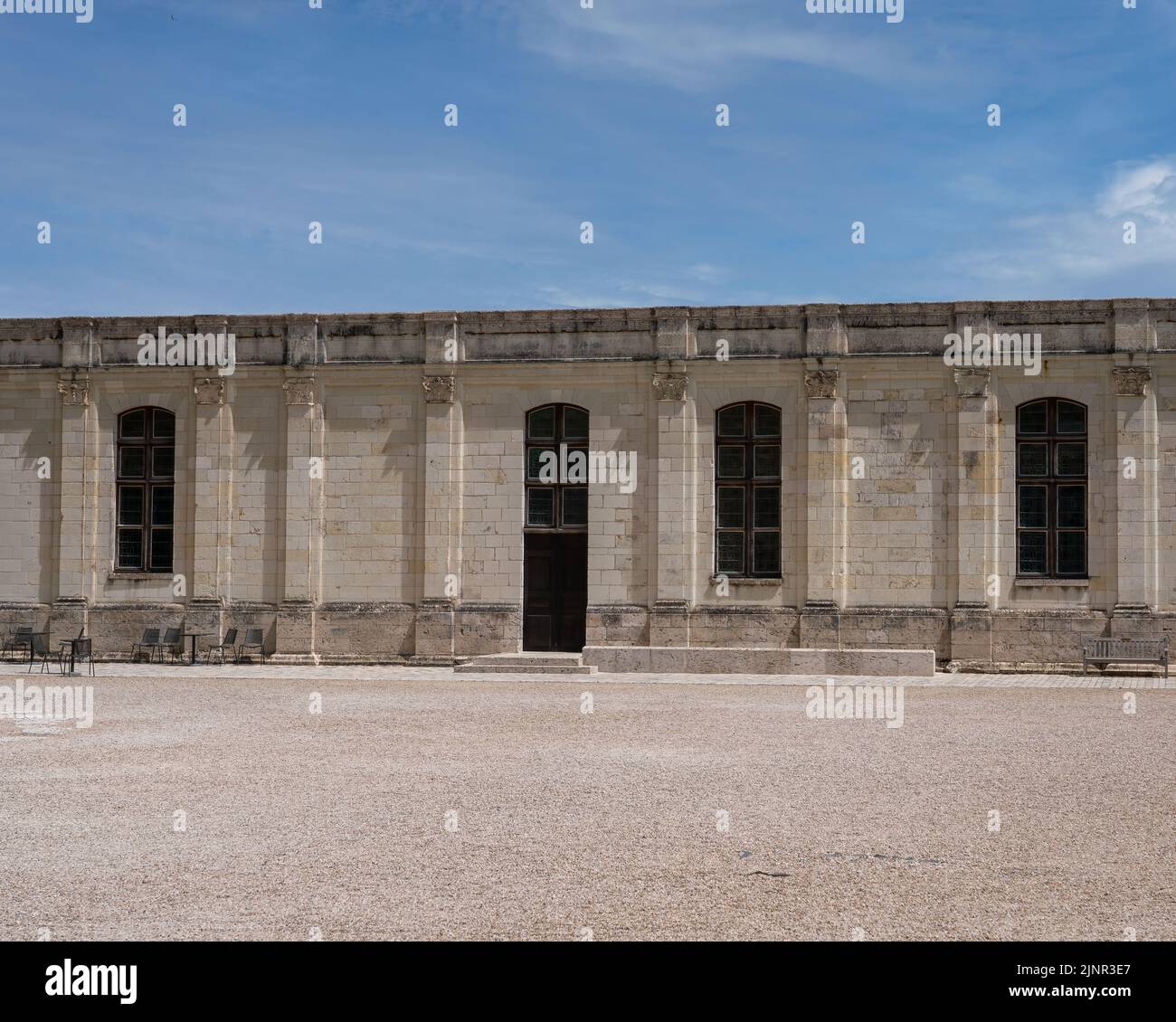 Chateua de Chombard, architecture de la Renaissance française d'époque qui allie les formes médiévales françaises traditionnelles aux structures de la Renaissance classique Banque D'Images