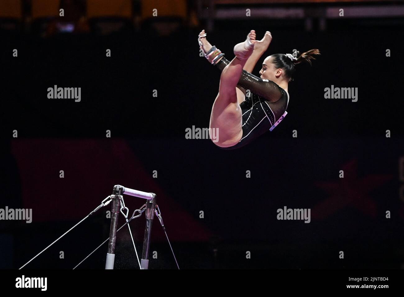 Alba Petisco (Espagne). Championnats d'Europe Munich 2022 : gymnastique artistique, finale de l'équipe féminine Banque D'Images