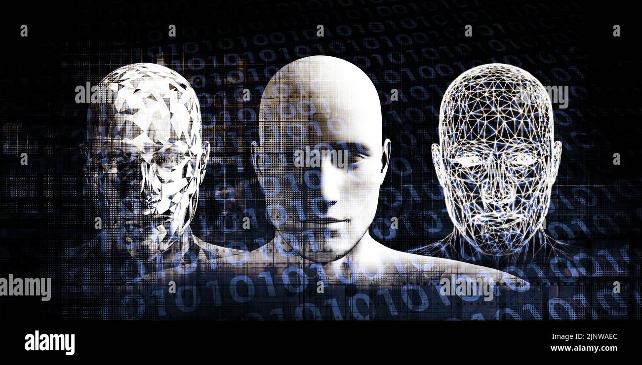 Les droits de l'implant de la technologie comme un concept Illustration Banque D'Images