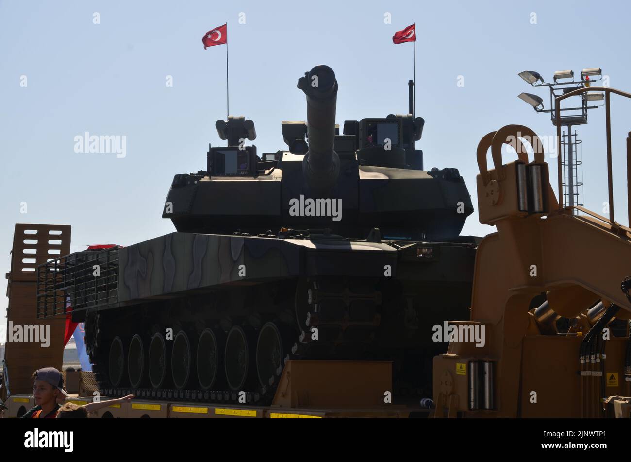 Festival de technologie militaire Tank , Tank Altay , véhicule blindé , militaire Banque D'Images