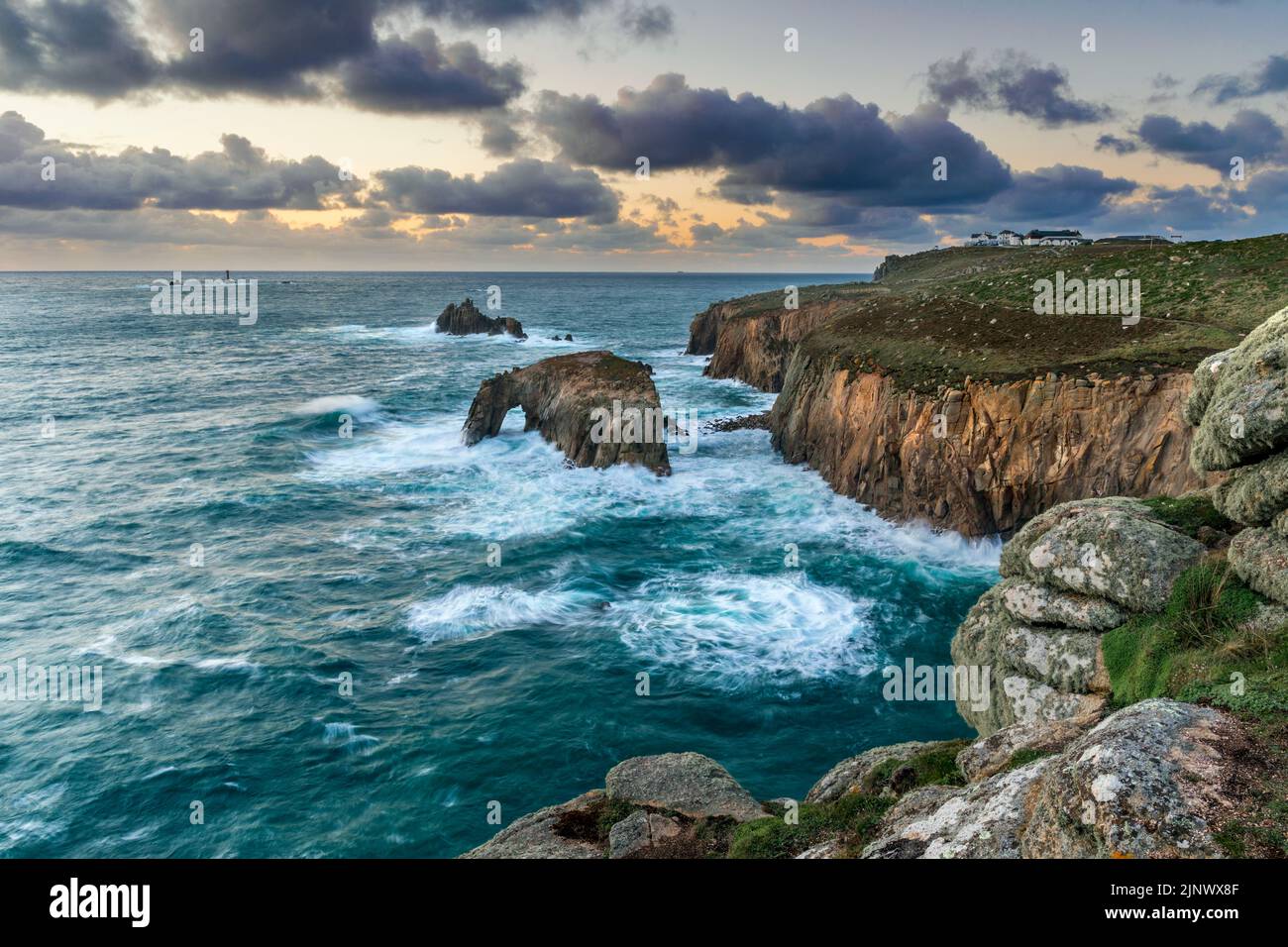 Land's End, Cornwall, UK Banque D'Images