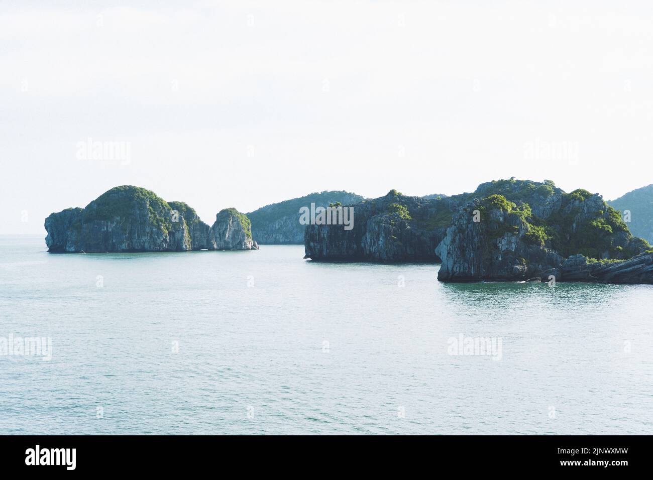 La baie d'Ha Long, Vietnam Banque D'Images