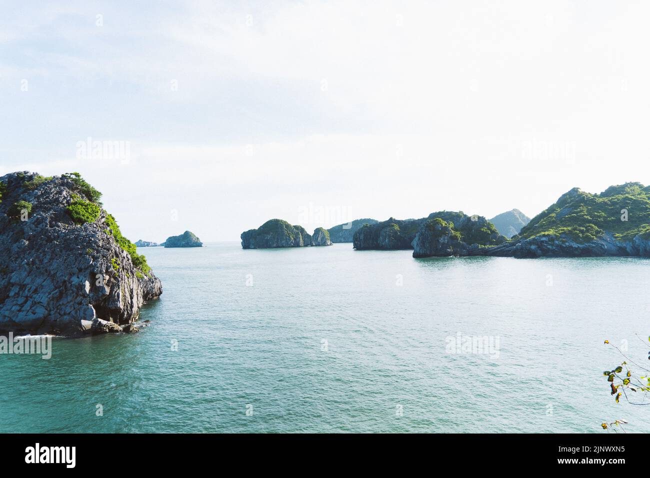 La baie d'Ha Long, Vietnam Banque D'Images