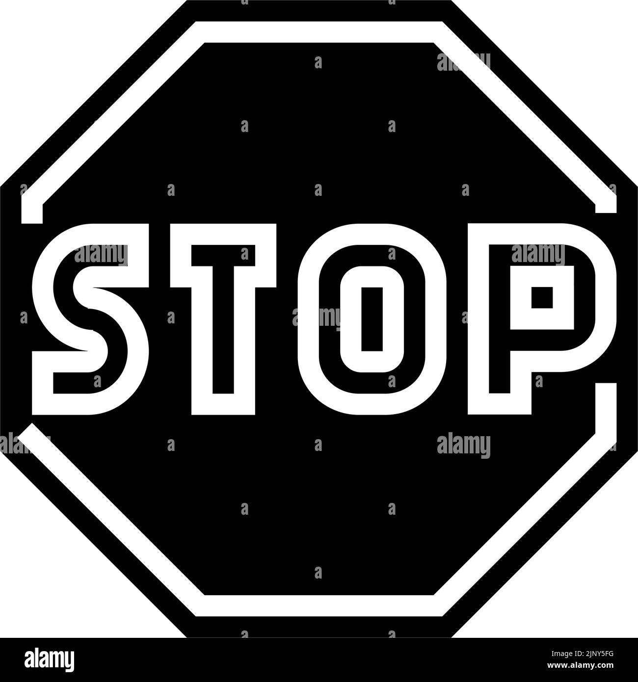 Panneau de signalisation rond point Banque d'images noir et blanc ...