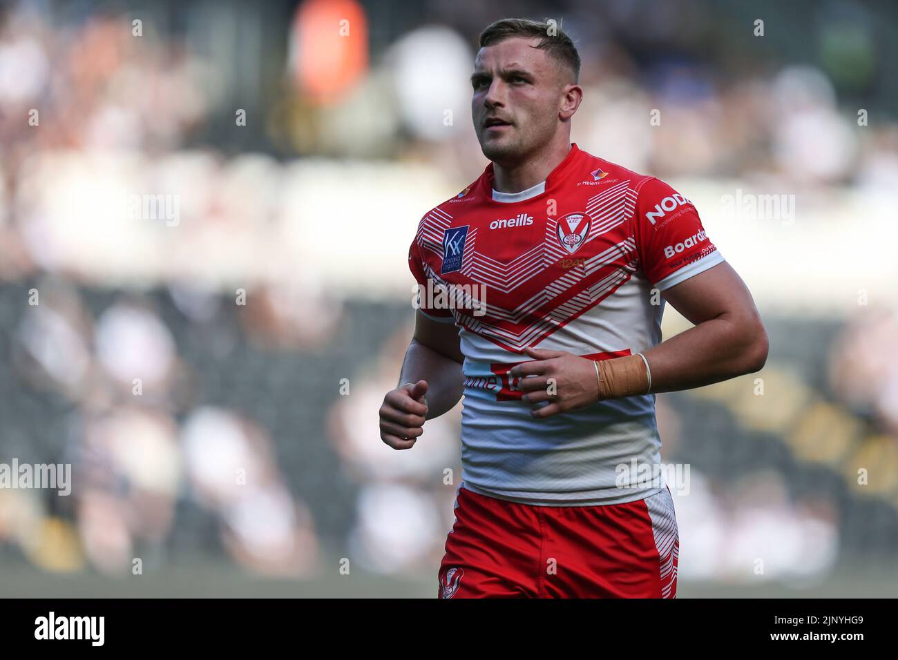 Matty Lees #10 de St Helens pendant le match Banque D'Images