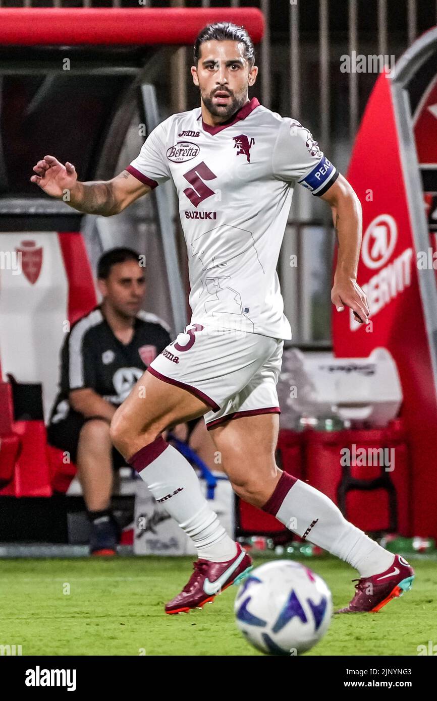 Monza, Italie. 13th août 2022. Championnat italien de football Seriea 2022-23. Monza VS Torino 1-2. Ricardo Rodriguez, Milan. - Photo par Cristiano BARNI/ATP images (BARNI Cristiano/ATP/SPP) Credit: SPP Sport Press photo. /Alamy Live News Banque D'Images