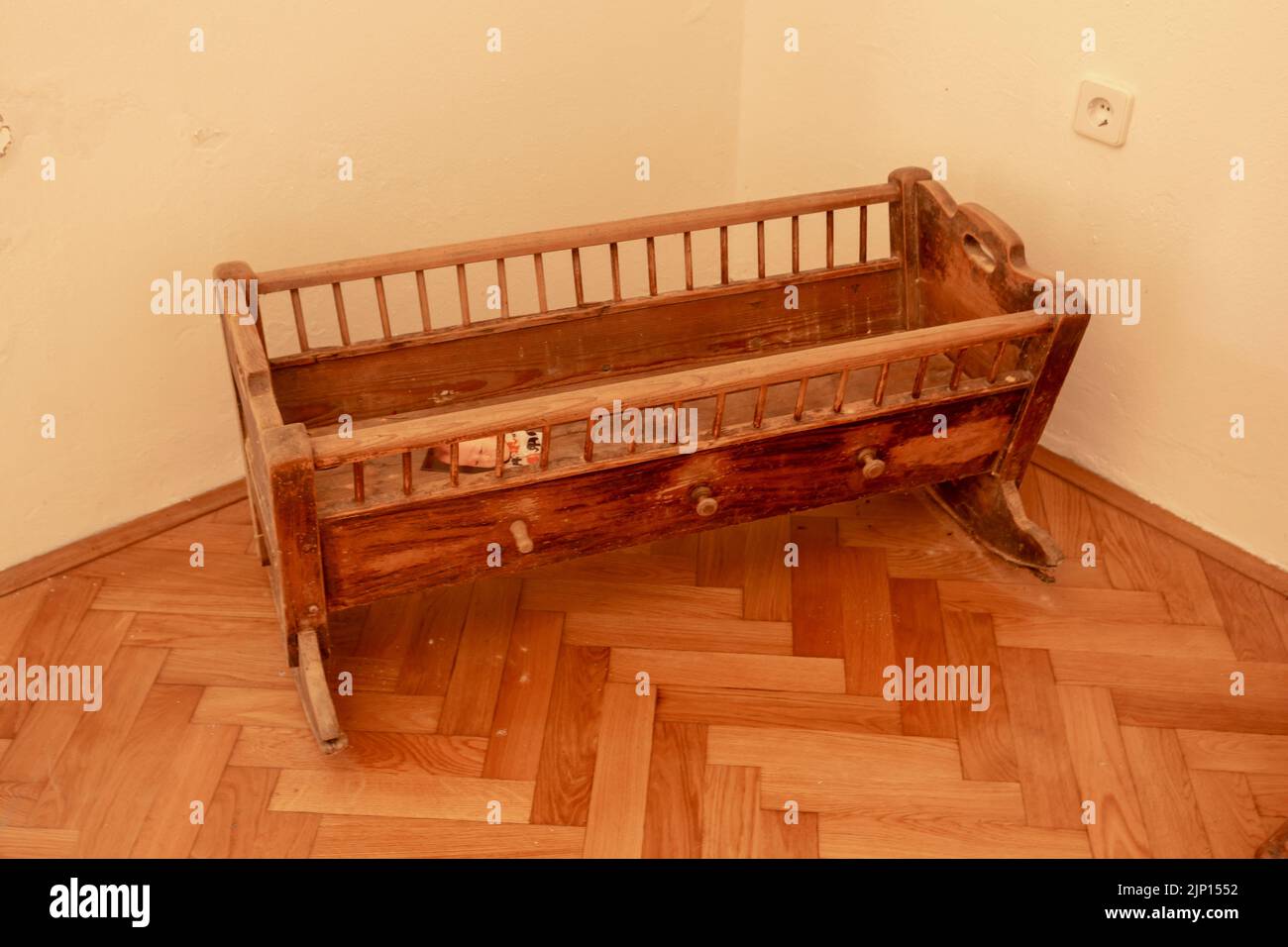 Donji Kraljevec, Croatie - 14 août 2022 : la maison où est né Rudolf Steiner. Lieu de naissance. Banque D'Images