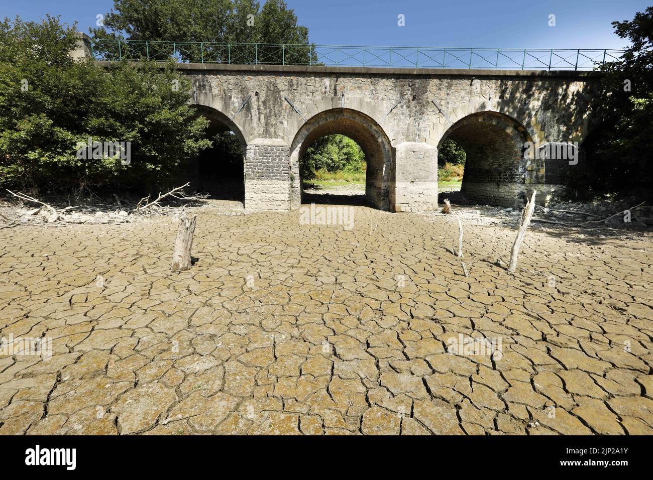 La sécheresse a transformé la rivière Gardon en un ORD saharien. météorologique