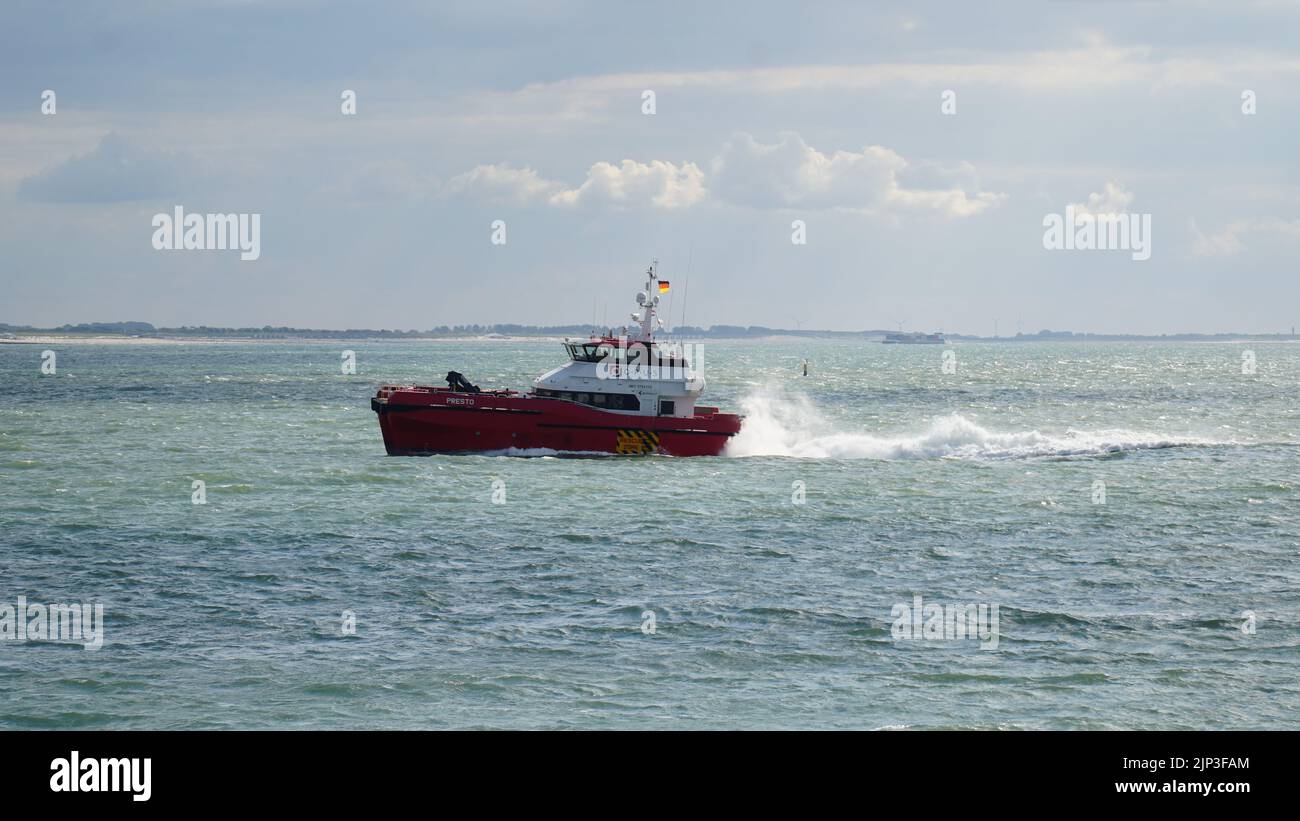 catamaran rapide océan Banque D'Images