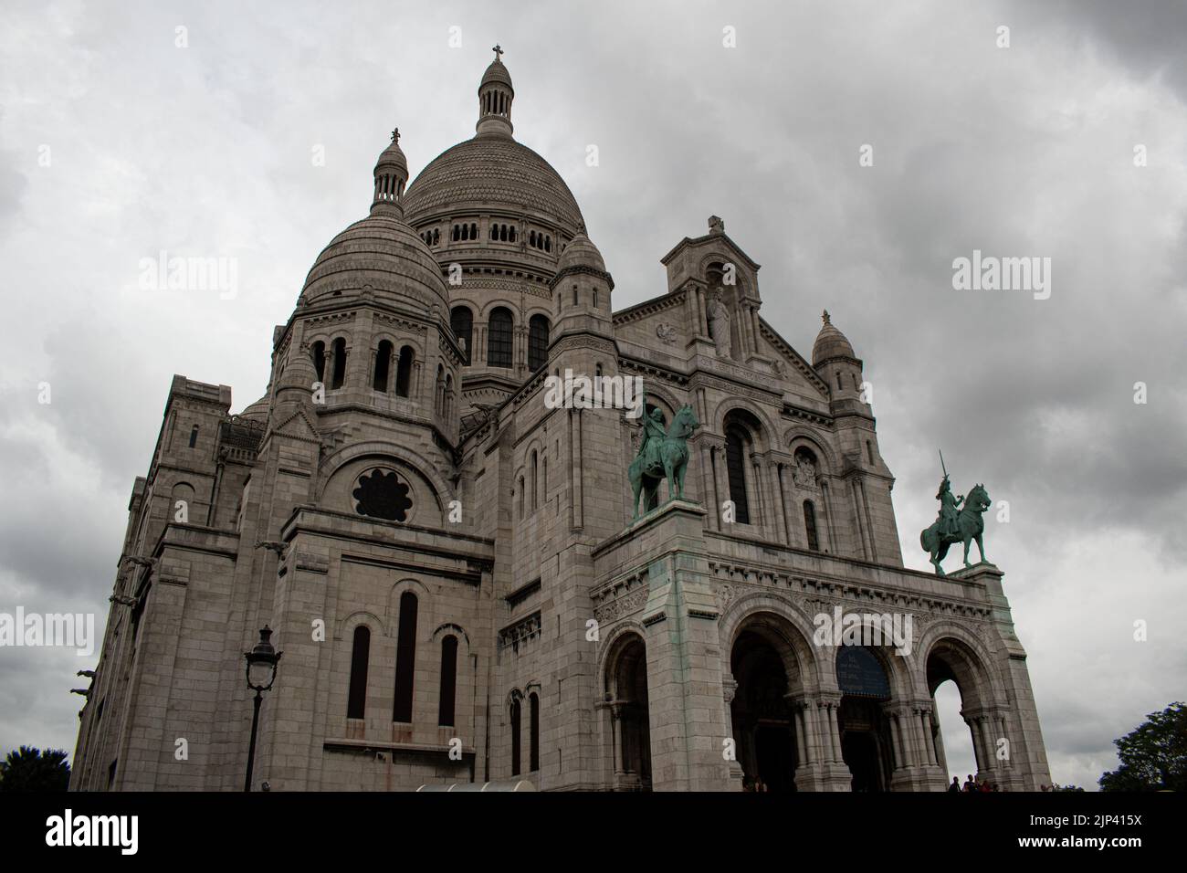 Cathédrale du Sacré-coeur. Paris, France. Août 2022 Banque D'Images