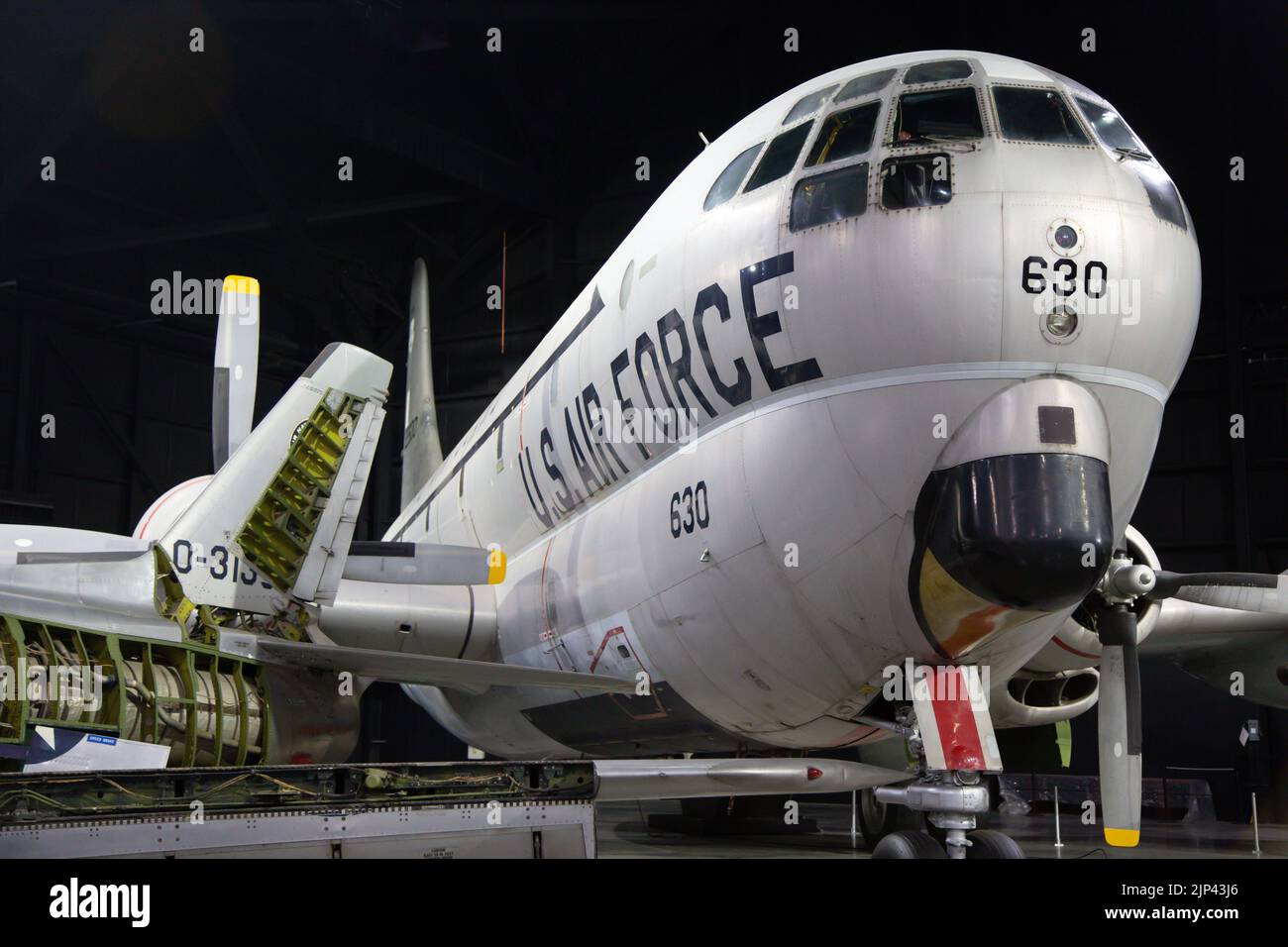 Un avion de la Force aérienne des États-Unis dans le Musée de la Force aérienne des États-Unis à Dayton, aux États-Unis Banque D'Images