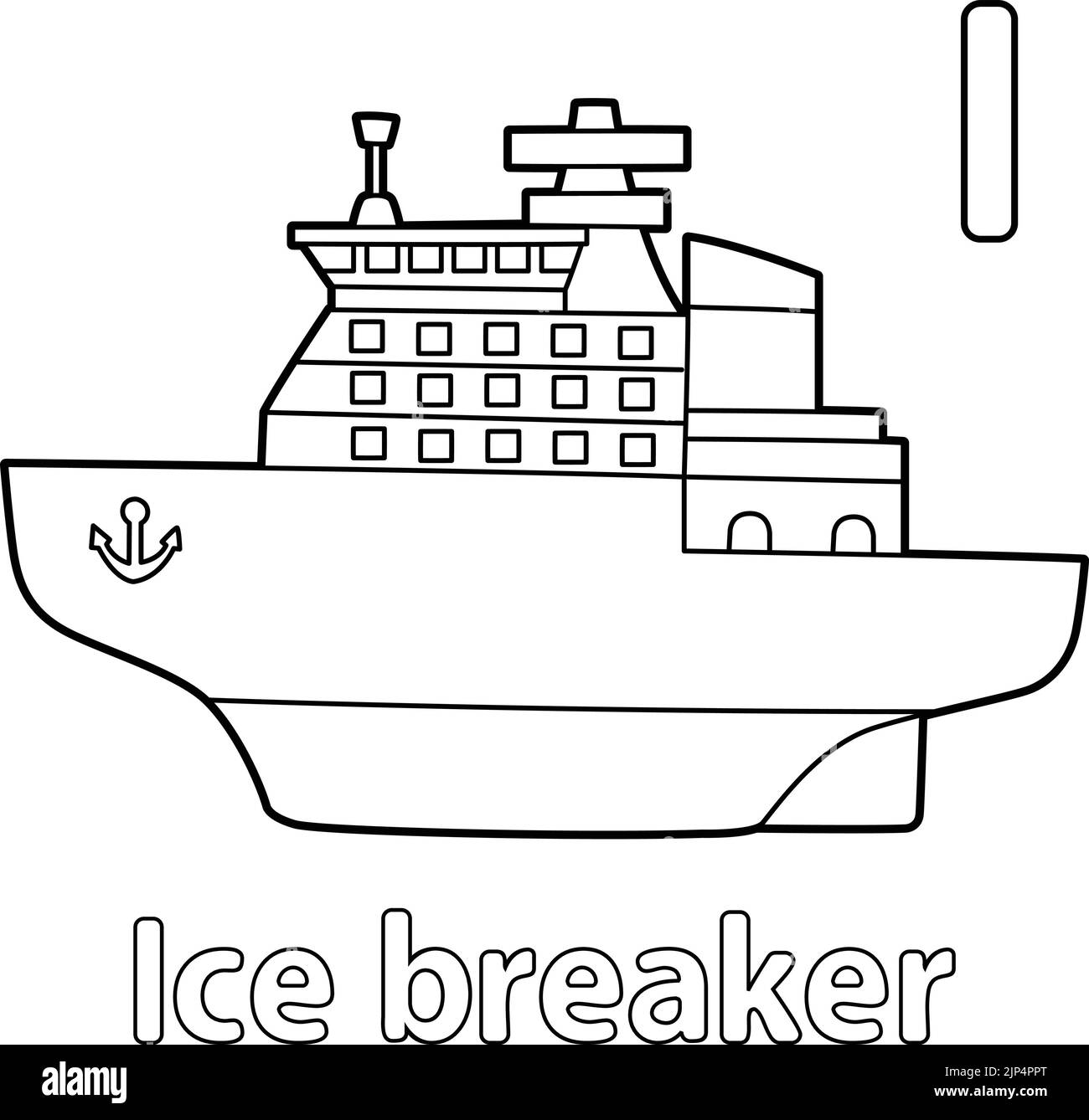 Casse-glace Alphabet ABC coloriage page I Illustration de Vecteur Casse-glace Alphabet ABC coloriage page I Illustration de Vecteur