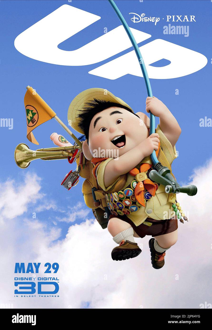 AFFICHE DE FILM RUSSELL, UP, 2009 Banque D'Images