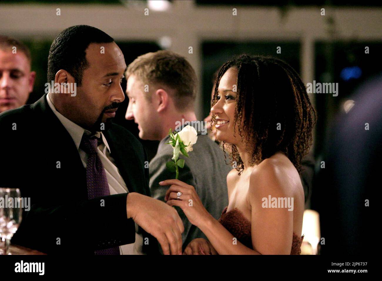 JESSE L. MARTIN, TRACIE THOMS, PETER ET VANDY, 2009 Banque D'Images