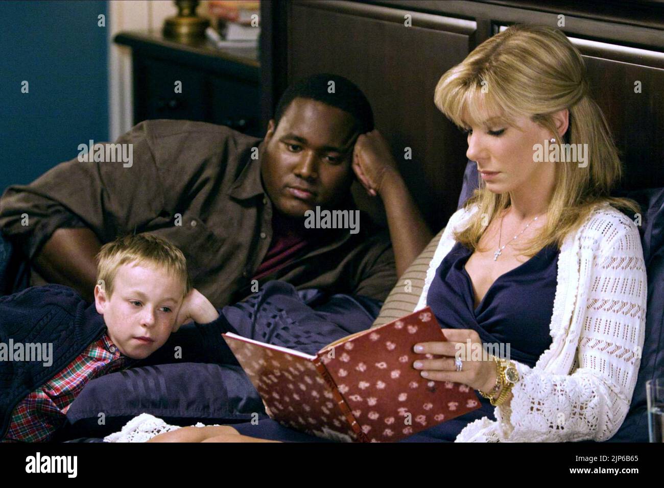 JAE HEAD, QUINTON AARON, Sandra Bullock, THE BLIND SIDE, 2009 Banque D'Images