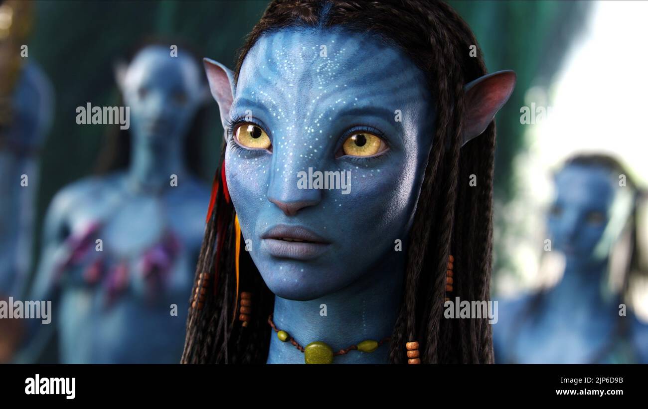 ZOE SALDANA, avatar, 2009 Banque D'Images