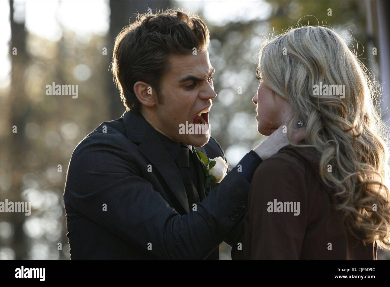 WESLEY, LOCKE, LES JOURNAUX DU VAMPIRE : SAISON 1, 2009 Banque D'Images