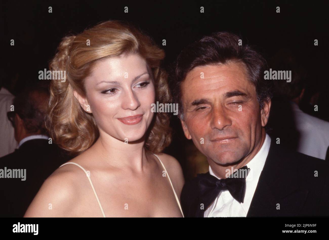 Peter Falk et Shera Danese Circa des années 80 crédit: Ralph Dominguez/MediaPunch Banque D'Images