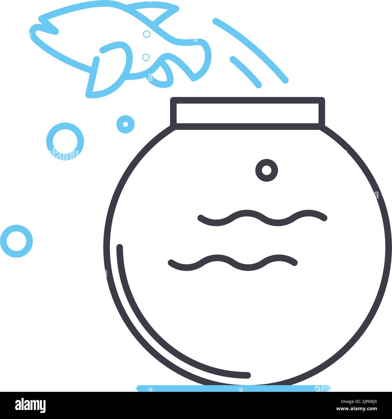 échapper à votre icône de ligne de zone de confort, symbole de contour, illustration vectorielle, signe de concept Illustration de Vecteur