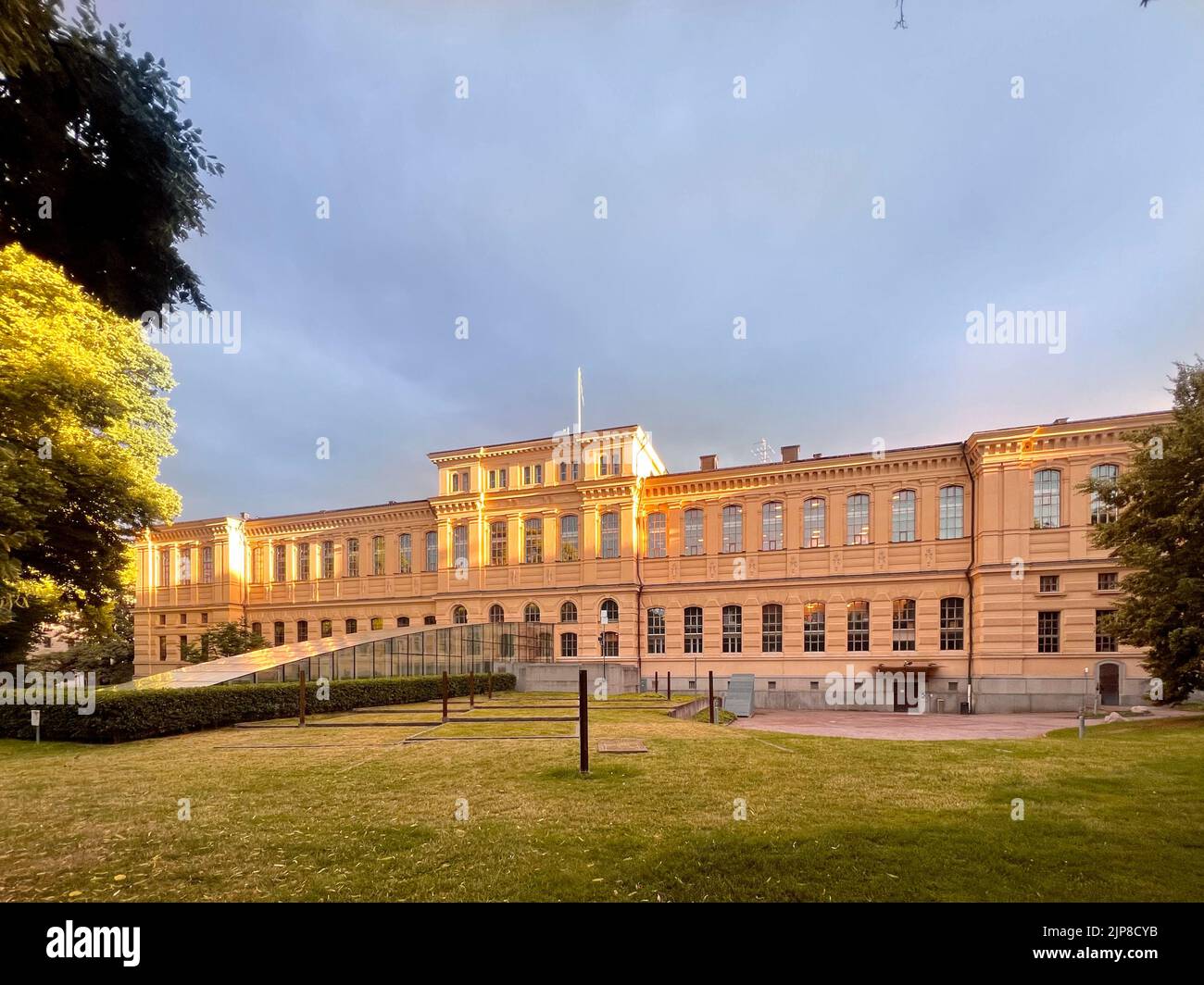 Humlegarden park in ostermalm stockholm Banque de photographies et d ...