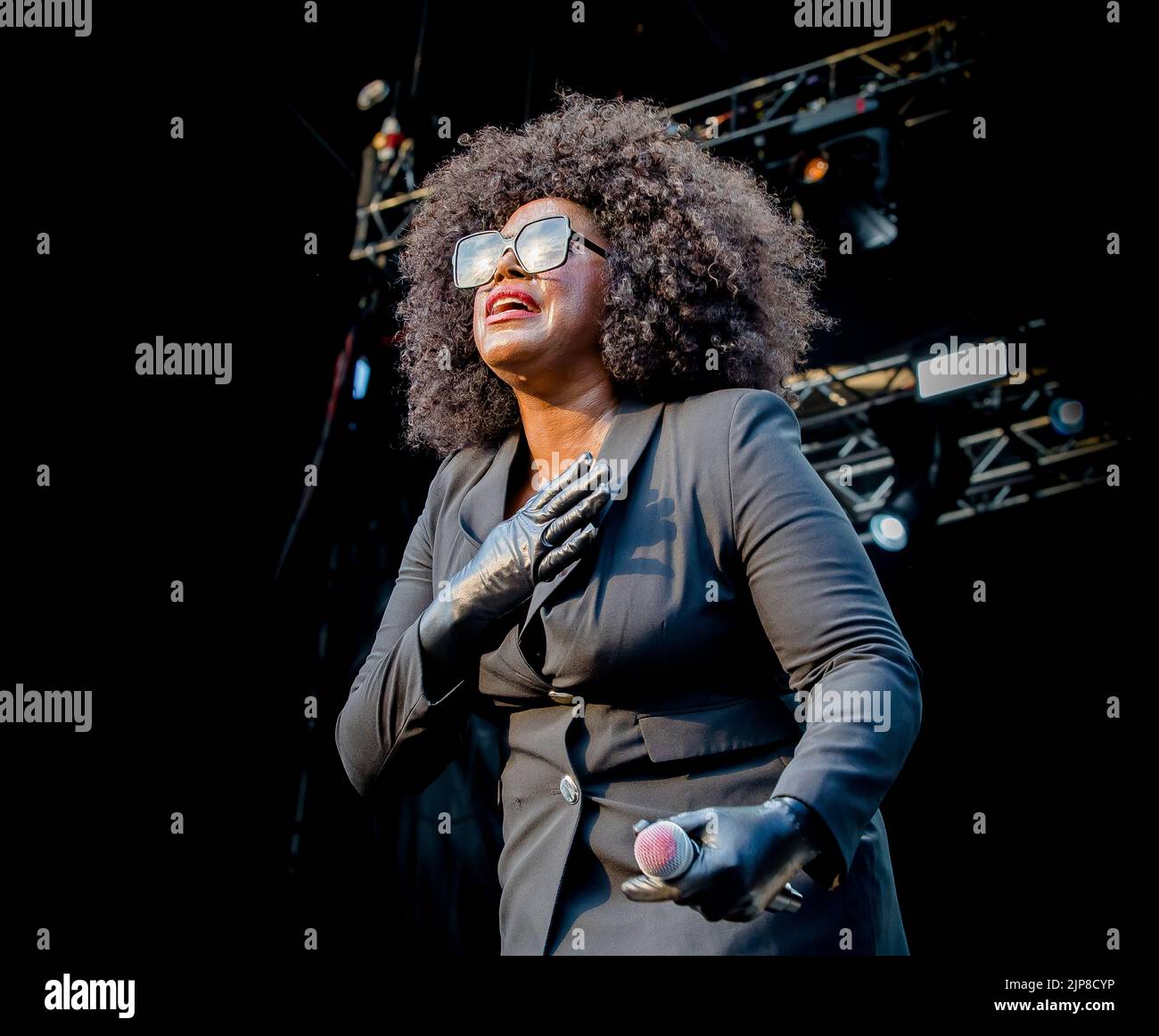 MICA Paris se déroulant au stade Eirias à Colwyn Bay, dans le nord du pays de Galles, le 14th août 2022. Banque D'Images