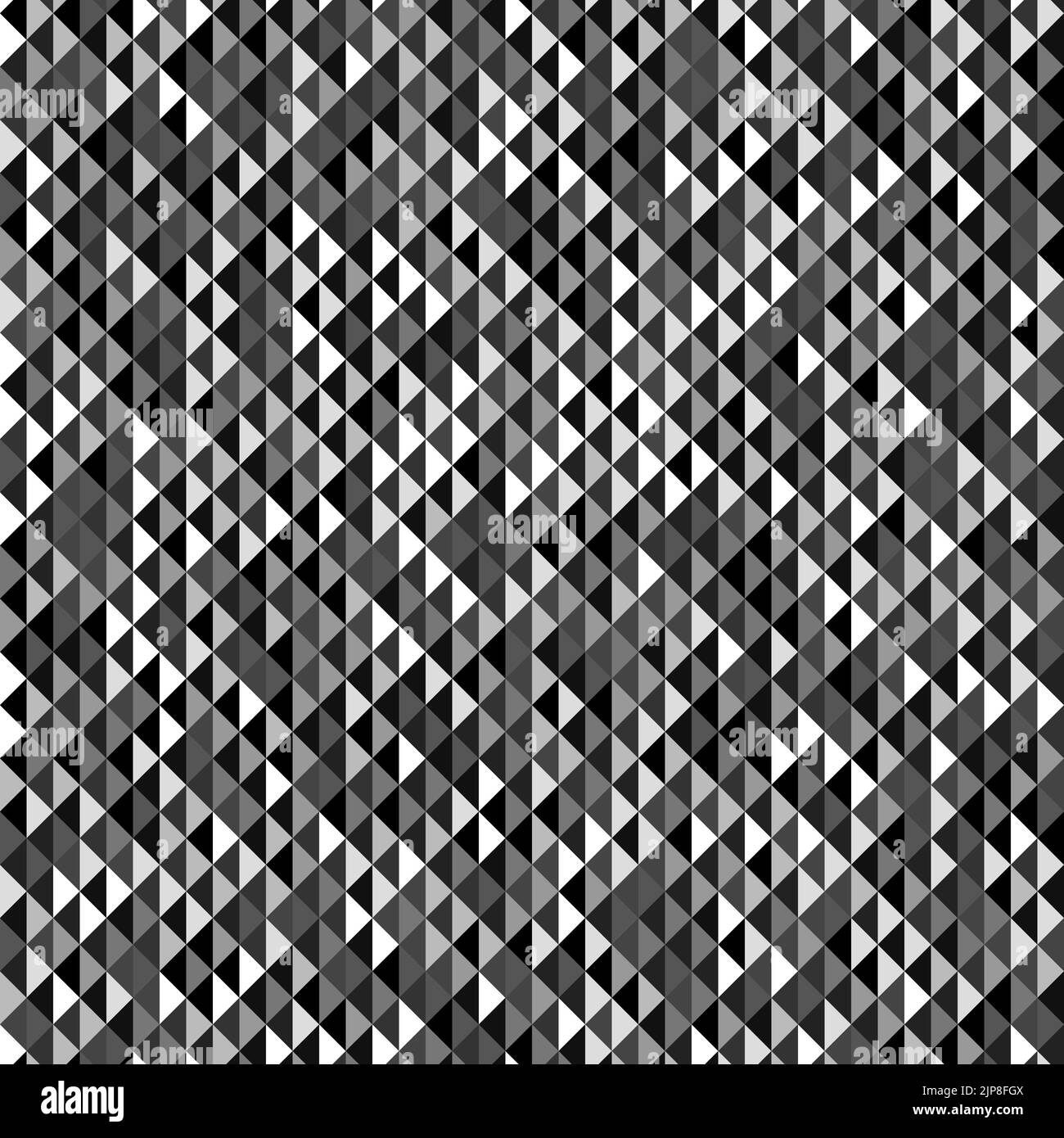 Arrière-plan monochrome abstrait en niveaux de gris. Conception polygonale vectorielle Illustration de Vecteur