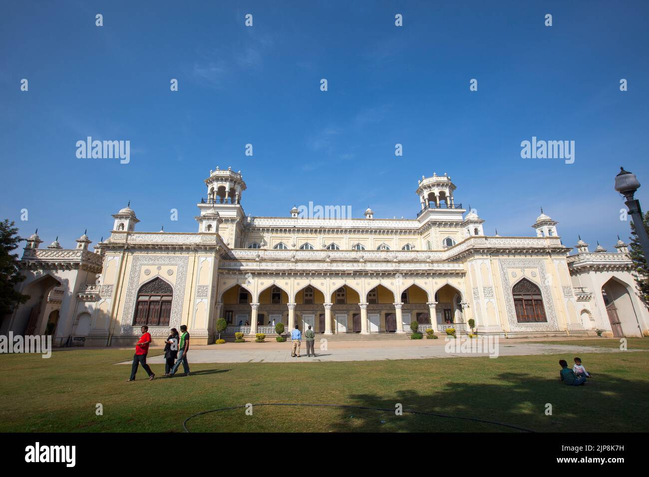 Palais Chowmahalla, palais Chowmahalt, palais Nizam, Hyderabad, Andhra Pradesh, Telangana, Inde Banque D'Images