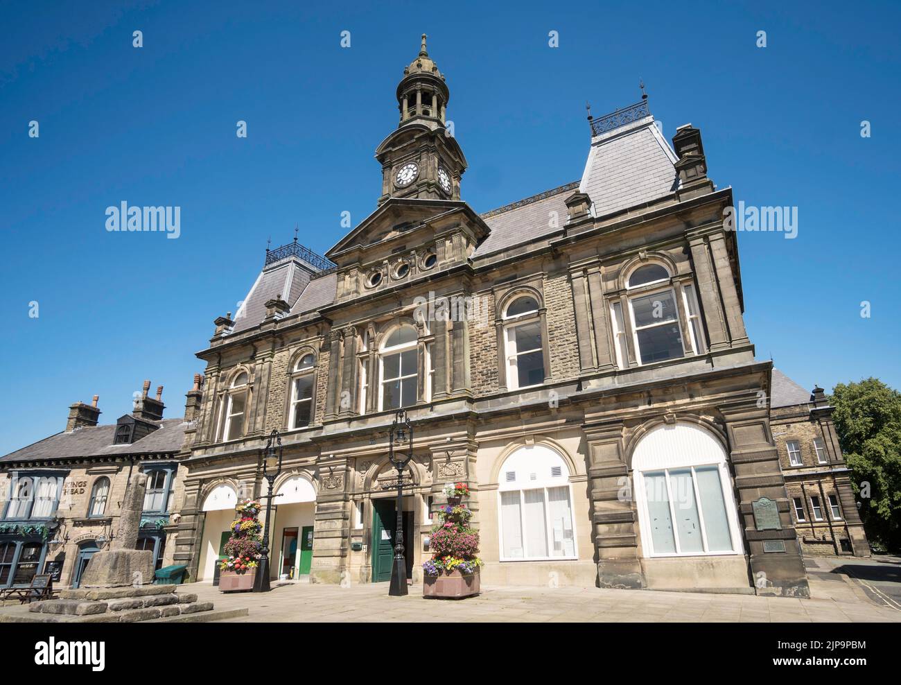 Hôtel de ville de Buxton, Derbyshire, Angleterre, Royaume-Uni Banque D'Images