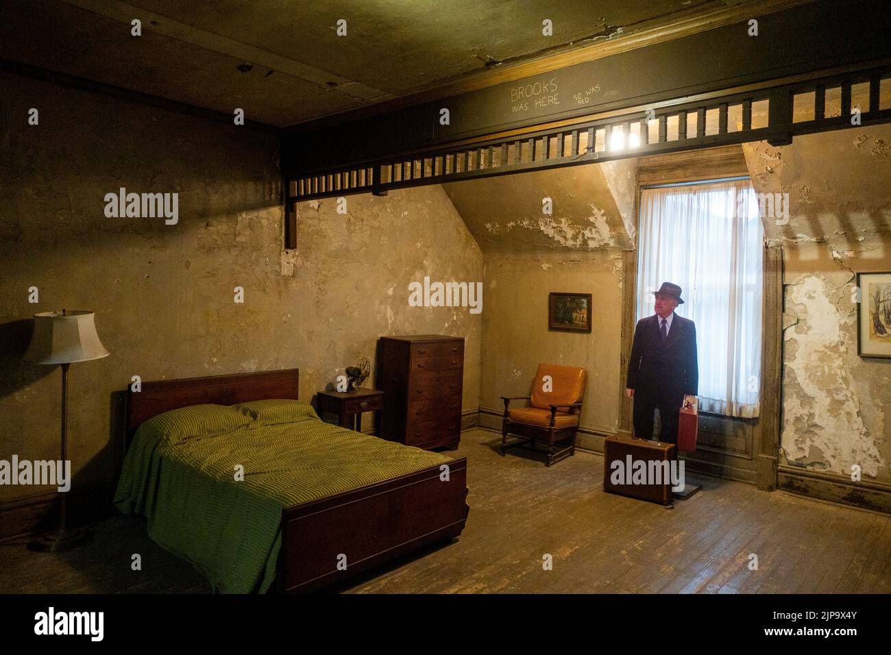 La prison réformatrice de l'État de l'Ohio a été le cadre du film The Shawshank Redemption à Mansfield, Ohio Banque D'Images