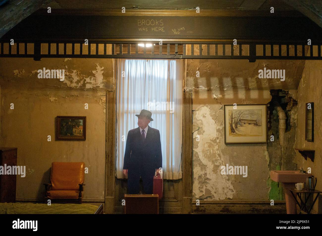 La prison réformatrice de l'État de l'Ohio a été le cadre du film The Shawshank Redemption à Mansfield, Ohio Banque D'Images