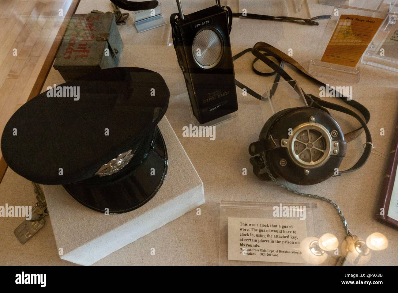 La prison réformatrice de l'État de l'Ohio a été le cadre du film The Shawshank Redemption à Mansfield, Ohio Banque D'Images