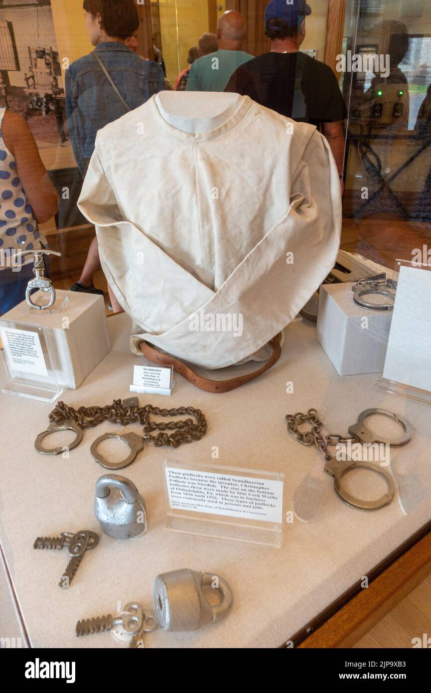 La prison réformatrice de l'État de l'Ohio a été le cadre du film The Shawshank Redemption à Mansfield, Ohio Banque D'Images