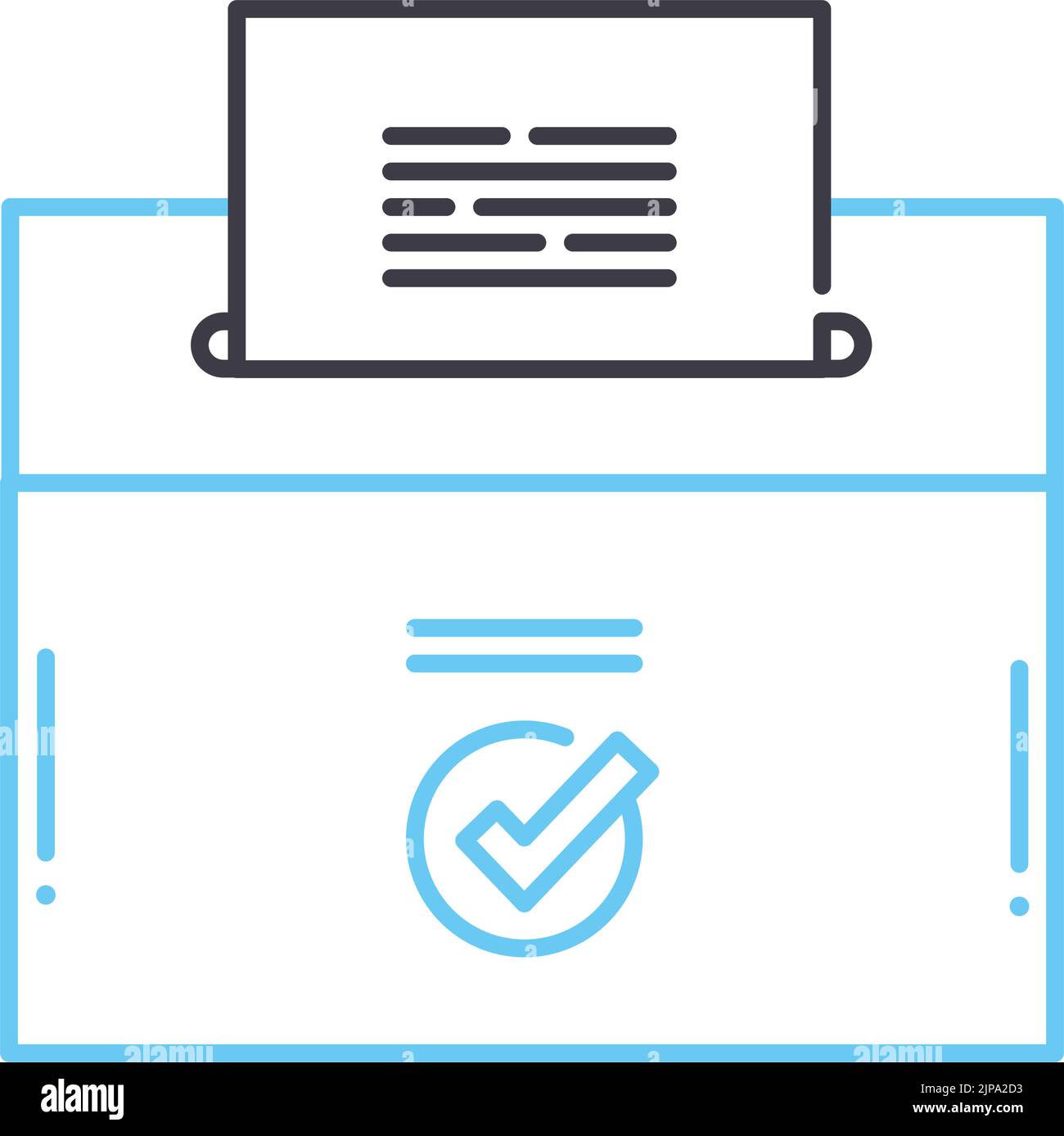 Symbole de vérité Banque d